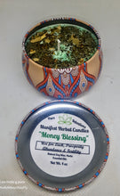 Load image into Gallery viewer, Manifest Candle- &quot;Money Blessings&quot;- Green
