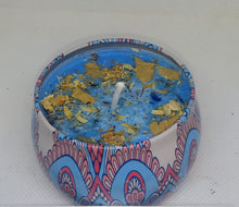 Load image into Gallery viewer, Manifest Candle- &quot;Peace of Mind&quot;- Blue
